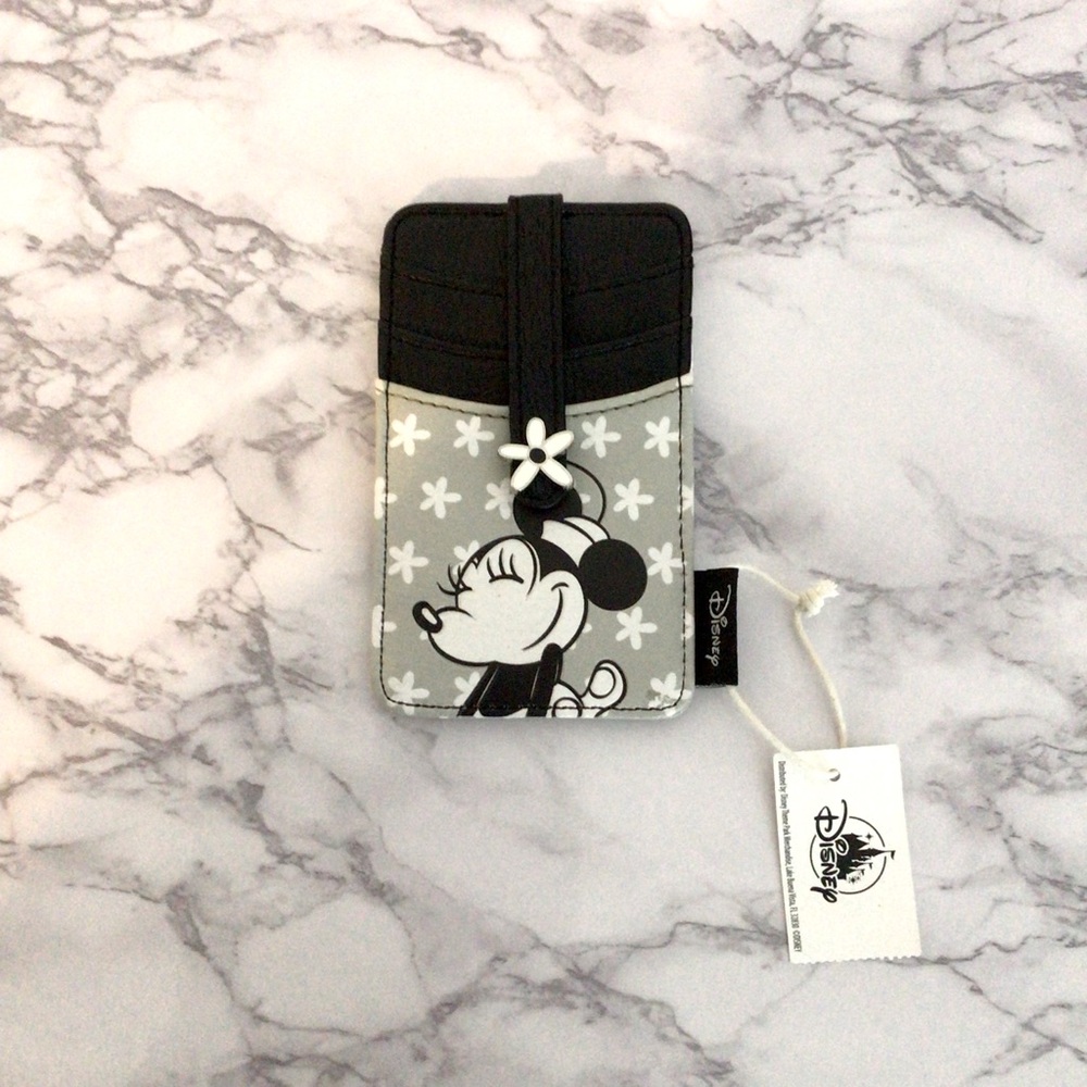 Disney Parks Vintage-Style Minnie Mouse Card Wallet NWT